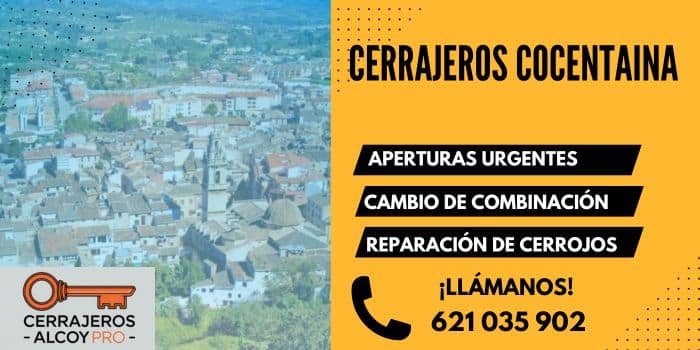 Cerrajeros en Cocentaina 24 horas