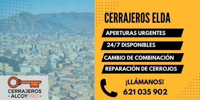 Cerrajeros Elda 24 horas