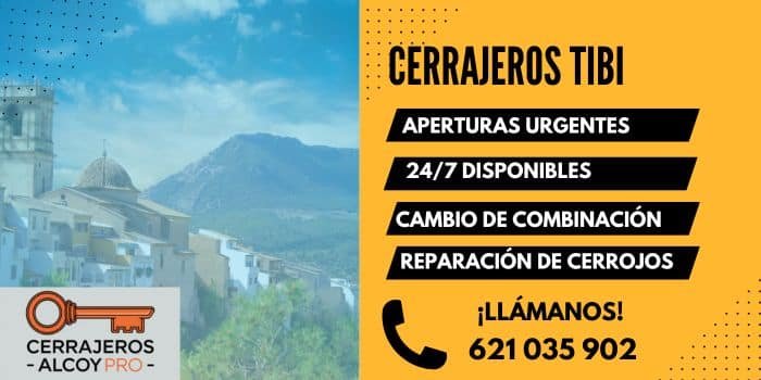 Contacto Cerrajeros Tibi